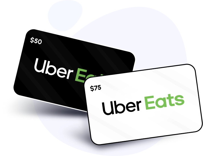 $50 UBER EATS Gift Card